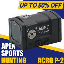 EvolutionGear Maded: ACRO P-2 3.5 MOA Red Dot Sight HOLD RECOIL of 5.56/9mm