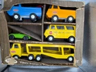 Vintage 1969 Tiny-Tonka No. 810 Gift Set, 5-Piece Transportation Toys w/ Box