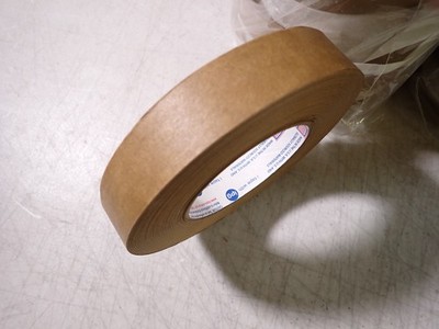 Intertape 71598 Masking Tape 534 1'' Kraft Paper Back Tape 24mm 36rolls case