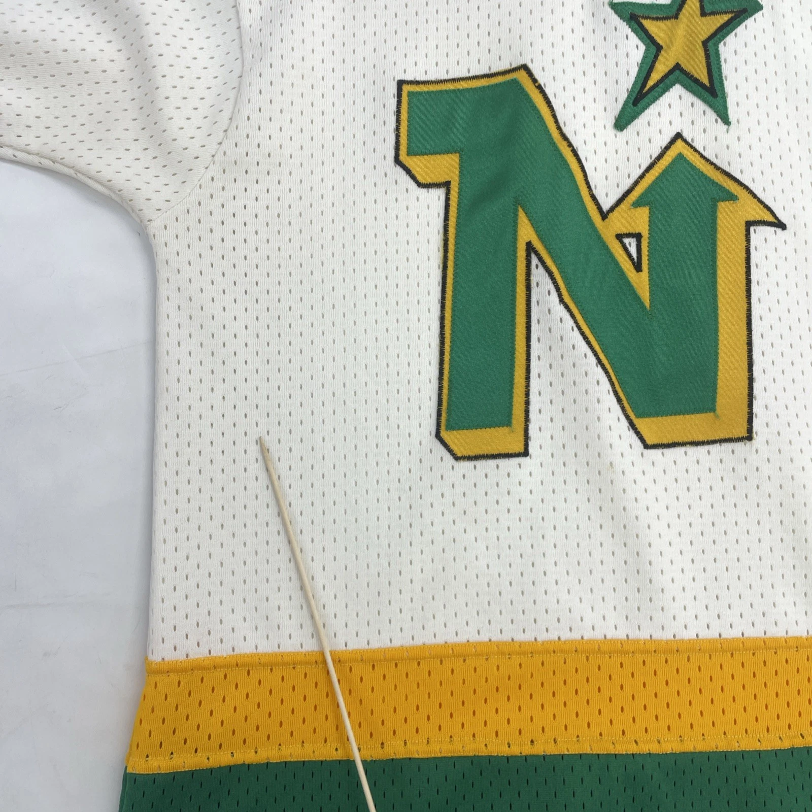 Vintage Minnesota North Stars Mesh Pedersons Hockey Jersey