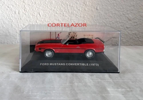 FORD MUSTANG CONVERTIBLE (1973) IXO 1/43 IN BOX