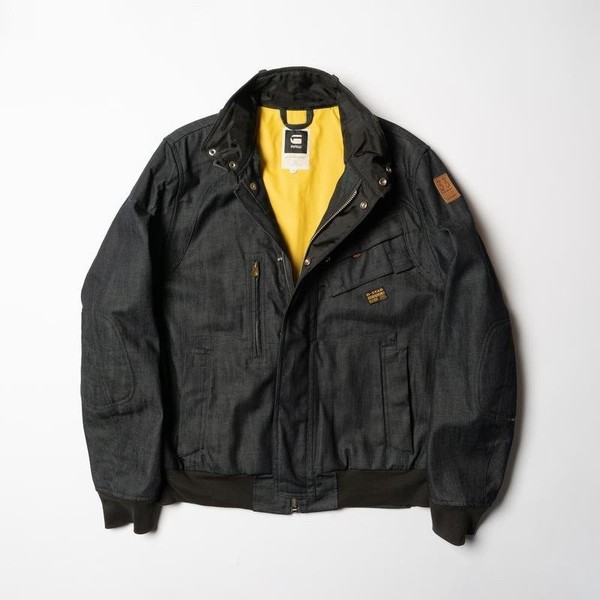 Men G-Star Raw Jacket Navy Denim 42 / XL / 50