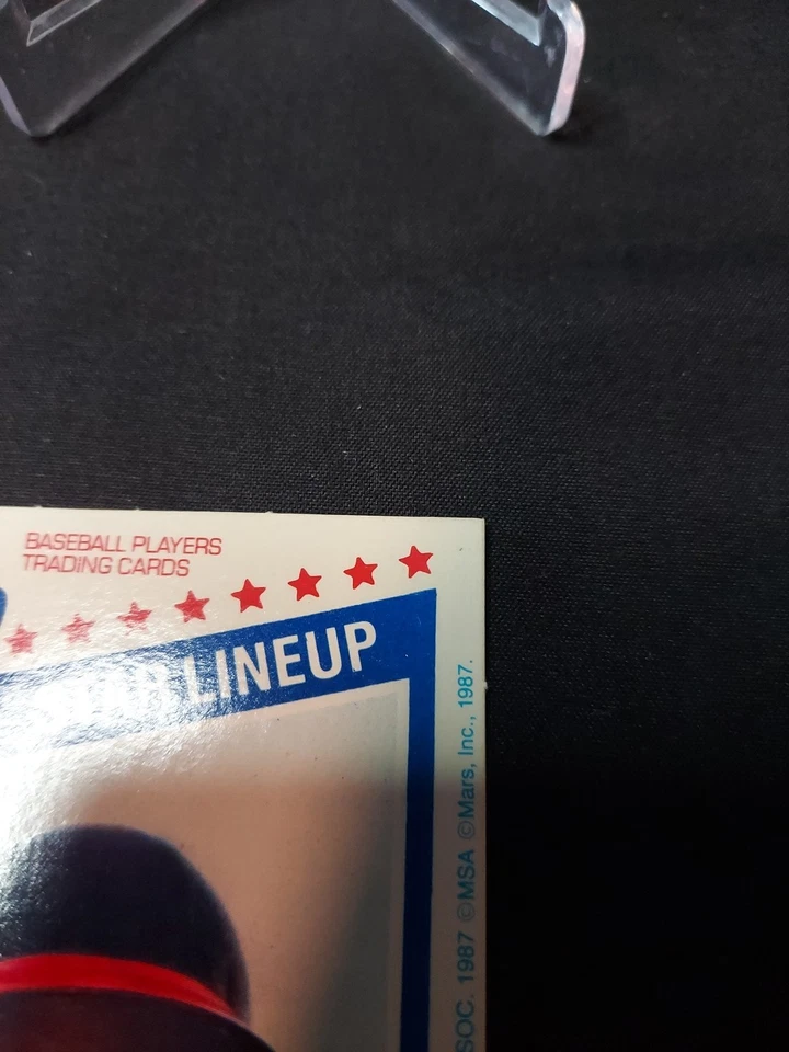 1987 M&M's Star Lineup - Joe Carter #16 - Image 4 of 4