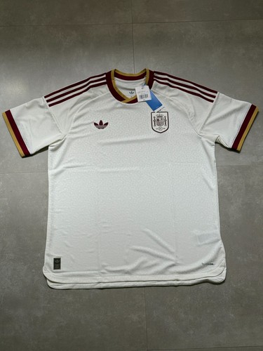 2026 Adidas Spain Away Authentic Player Jersey White JN4392 | Men's XLarge / XL