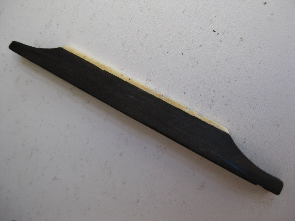 Vintage Weymann Bruno Vega Mandolin Bridge Part for Project - Image 4 of 4