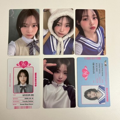 SIYEON QWER 6 Fotokarten SET Album MANITO Kpop Official