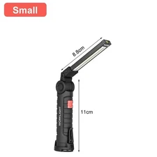 Portable COB LED Work Light USB Rechargeable LED Flashlight Inspection Lamp with