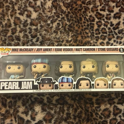 Funko Pop! Rocks Pearl Jam 5-Pack Vinyl Figures Mike McCready Eddie Vedder