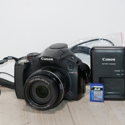 #ad #ad Canon PowerShot SX40 HS 12.1MP HD 1080p 35x Zoom *GOOD TESTED* $84.99