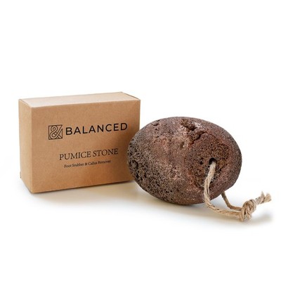 Natural Volcanic Pumice Stone - Foot Care 1 Count (Pack of 1), Grey 