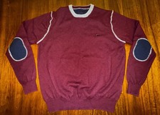 Harmont Blaine Men's Cashmere Wool Blend Sweater Size Medium Crewneck Preppy