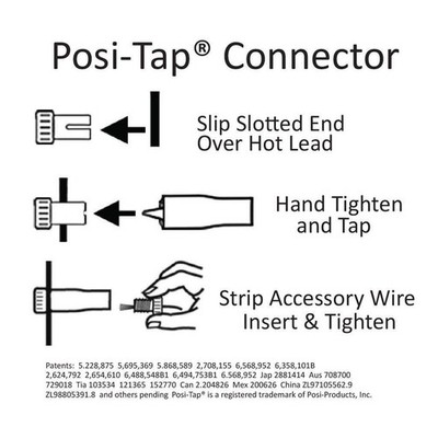 Posi-Tap® Assortment pack wire connectors 10-22 AWG | eBay