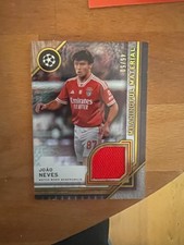 Joao Neves Topps Meaningful Material /50 Benfica PSG Portugal