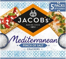 Jacob's Mediterranean Pinch Of Salt Crackers