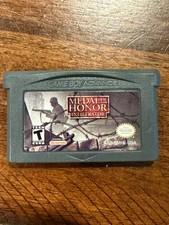 Medal of Honor Infiltrator GBA Authentic Tested, Saves Nintendo Game Boy Advance