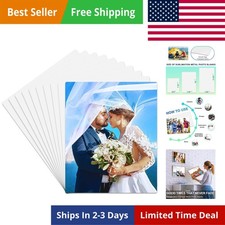 10 Pcs 8''x10'' Aluminum Sublimation Metal Photo Blanks, Metal Sublimation Bl...