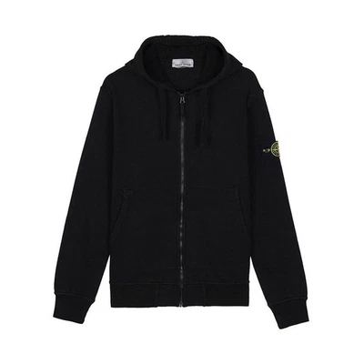 Stone Island Men's Regular Fit Hooded Zip-Up 153373297 [P] - Photo 1/4