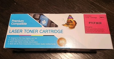 Laser Toner Cartridge Premium Compatible PTCF363X HP Color LaserJet Magenta 