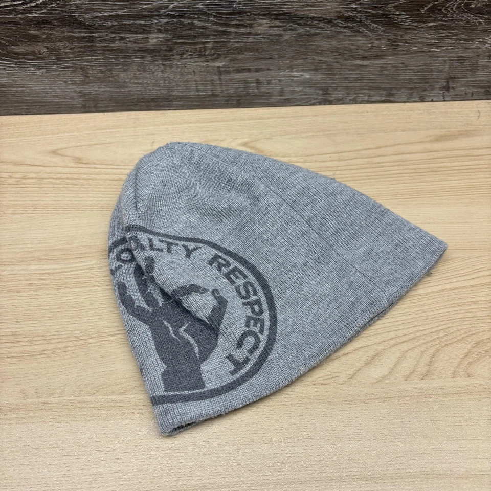 Gorro John Cena Cenación Para Hombres Gris WWE Lucha Austre Lealtad Respeto Foto 3 de 4