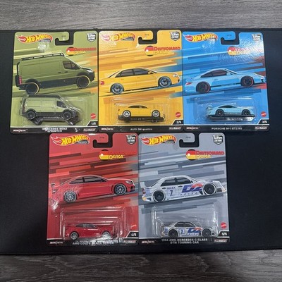 2022 Hot Wheels Premium DEUTSCHLAND DESIGN Set of 5 FIVE Cars Car Culture