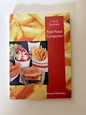 1997 Weight Watchers 123 Success Pointsfinder Fast Food Companion Books