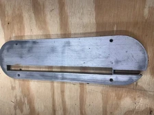 DELTA UNISAW TABLE SAW THROAT PLATE 13 5 16 X 3 3 4 METAL INSERT 422040632001