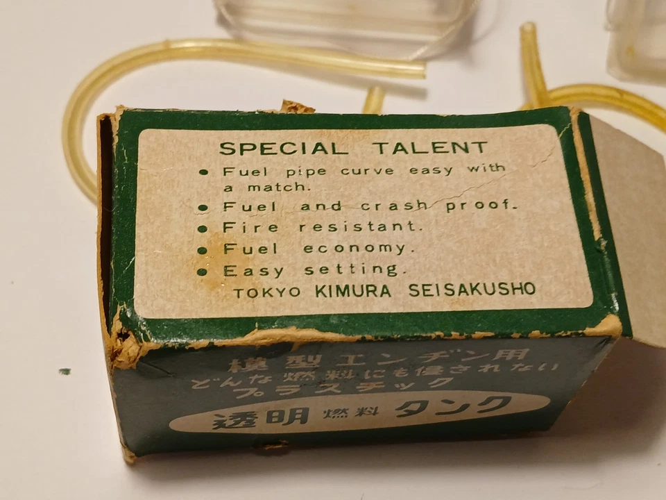 Vintage Control Line Model Airplane fuel tanks NEW  Made In Japan Lot Of 2 - Image 4 of 4