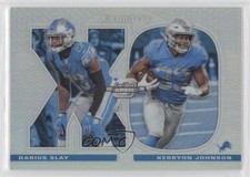 2019 Panini Contenders Optic Xs and Os 69/165 Darius Slay Kerryon Johnson 7l6