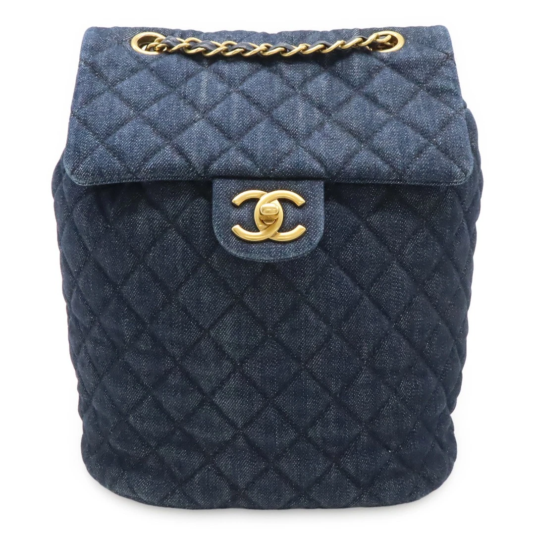 CHANEL Denim Exterior Backpack Bags & Handbags for Women for sale