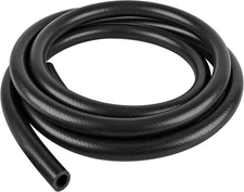 10 Feet Fuel Line Hose, 3/8 Inch Inside Diameter Black NBR Inch, 