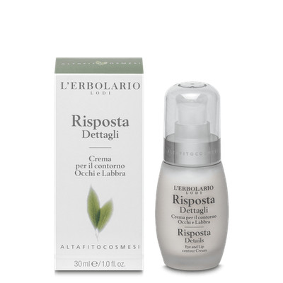 L'erbolario Risposta Détail Crème Contour des Yeux Lèvres 30ml Anti-rides