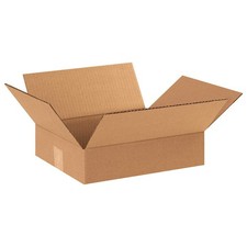 GRAINGER APPROVED 11R322 PK 25 Shipping Box,12x10x3 in 11R322