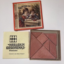 Gra Quälgeist Ca 1940 Harlekin Prezenty Wiesbaden Gra Cierpliwość Dźwięk Antyk