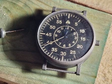 German military Pilots Observation watch by Wempe Laco Durowe WW2 B-uhr Project