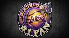 Lakers Basketball Sticker Decal Laptop Wall Mirror Cup Tumblr Locker