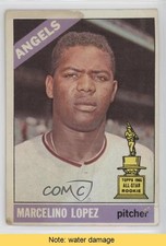 1966 Topps Marcelino Lopez #155 READ 2u3