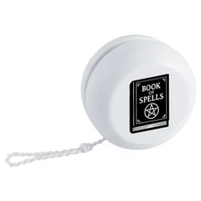 'Book Of Spells With A Pentagram Symbol' Retro Style Yo-Yo (YY00051222)