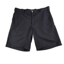 Peter Millar Crown Sport Salem Golf Shorts Mens 38 Black 8 In Stretch