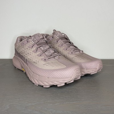 Merrell Agility Peak 5 Trail Running Shoes Purple Rose Womens 11 Vibram J068262