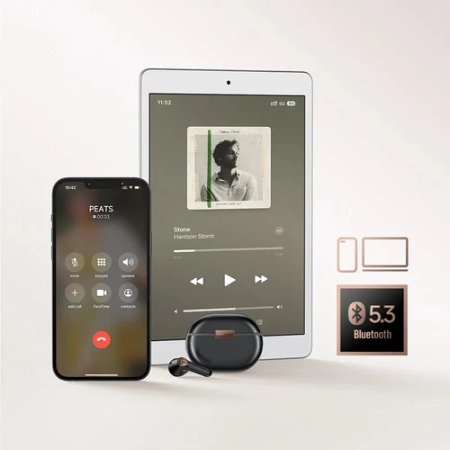 SoundPEATS Wireless Earbuds Air4 Pro BT 5.3 26 Hour Battery ANC NIB Qualcomm