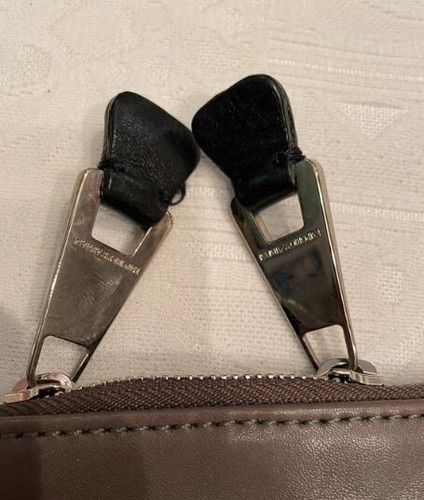 Umhängetasche, Armani, Grau, Leder - Bild 4 von 6