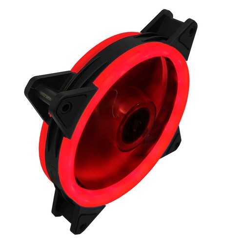 Ventilador de caja de computadora 120 mm 4 pines 3 pines RGB LED CPU PC luz de refrigeración por aire ventiladores de juego - Imagen 13 de 18