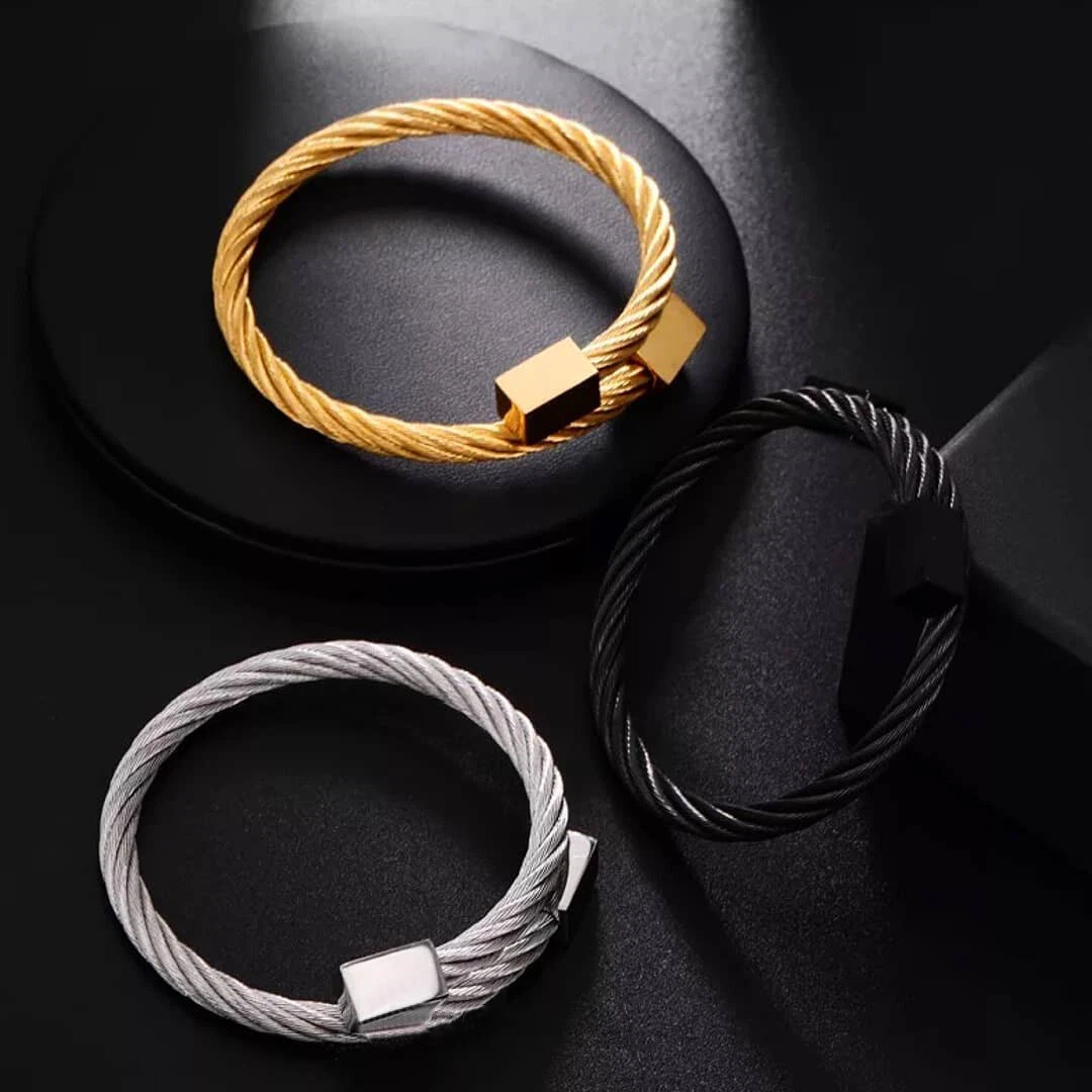 Cable wire deals bracelets