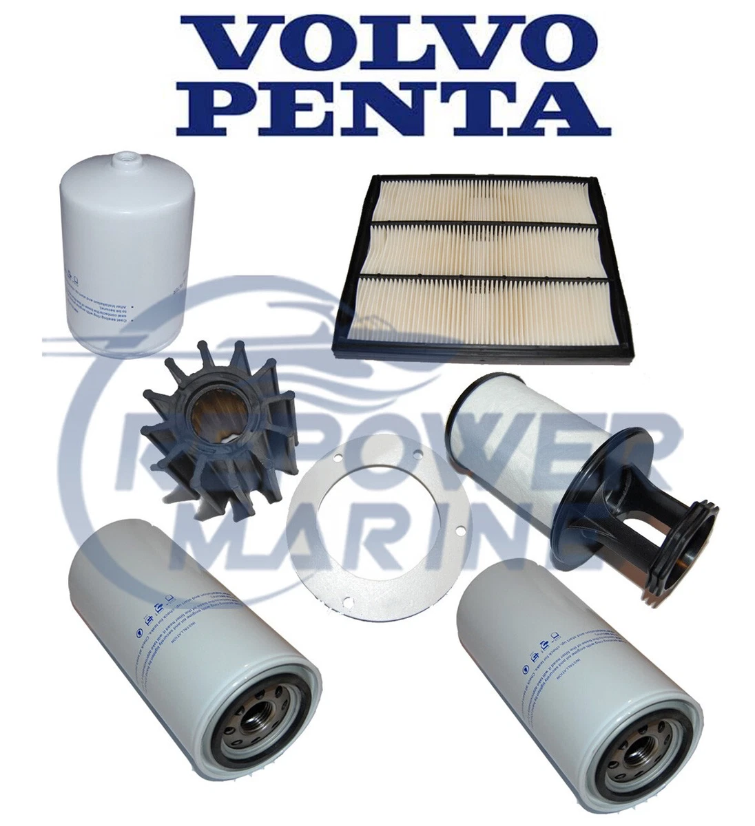Genuine Service Kit 22383876 for Volvo Penta D6 Series, 21718912 