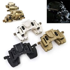 CNC Metal PVS14 Dual Binocular Night Vision Helmet Mount Dovetail NVG Mount Arm