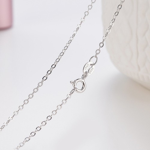 Wholesale Real 925 Sterling Silver Necklace Chains For Pendants Jewelry 16"-24" - Picture 6 of 14