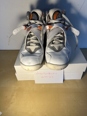 Size 9.5 - Used Air Jordan 8 Retro Orange Blaze 2007 | eBay