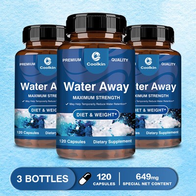 Water Away 649mg - Dandelion-Urinary Health,Weight Loss,Bloating Relief,Diuretic