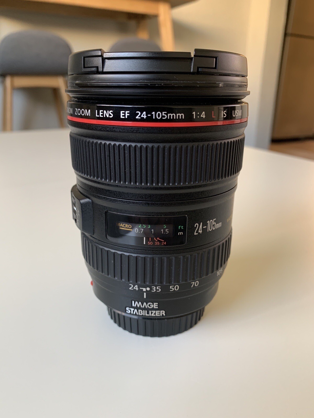 Canon EF 24105mm F/4L IS USM Zoom Lens Lens Hood Variable ND