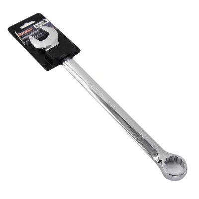 Westward 3XU38 Extra Length Steel Metric Combo Wrench 15 Deg 25 MM